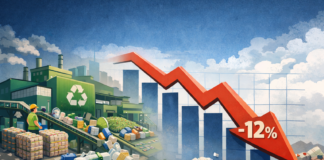 Регистрация новых переработчиков пластика в 2025 году снизилась на 12%