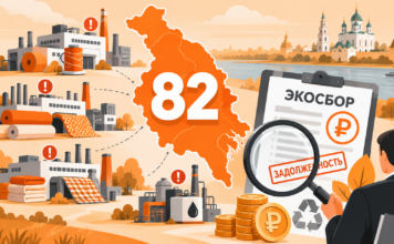 В Астраханской области выявили 82 предприятия с долгами по экосбору